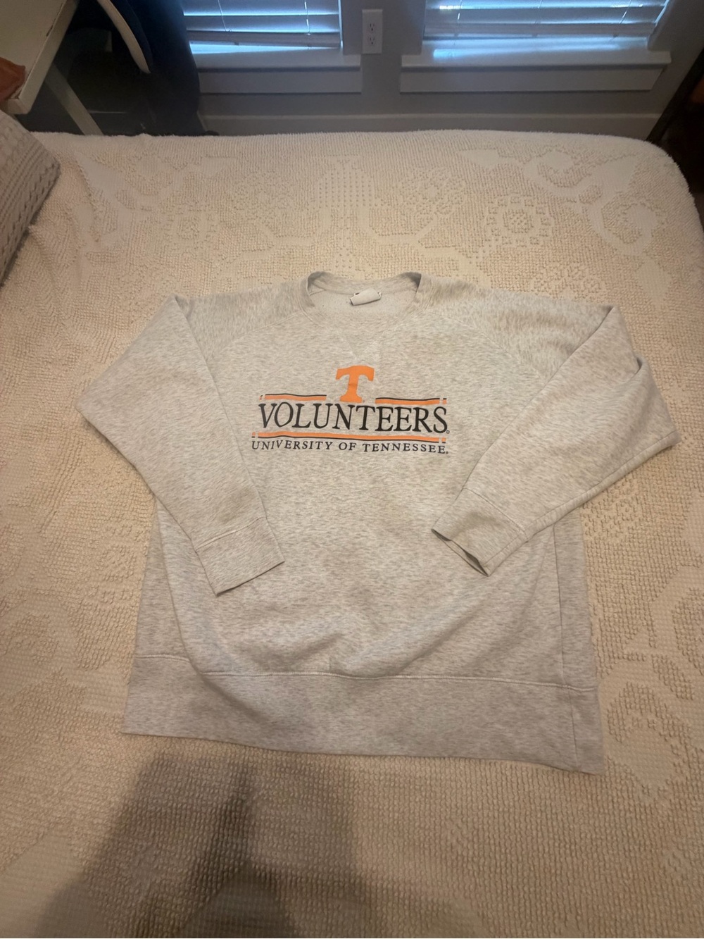 University of Tennessee Volunteers Gray Crewneck Sweatshirt